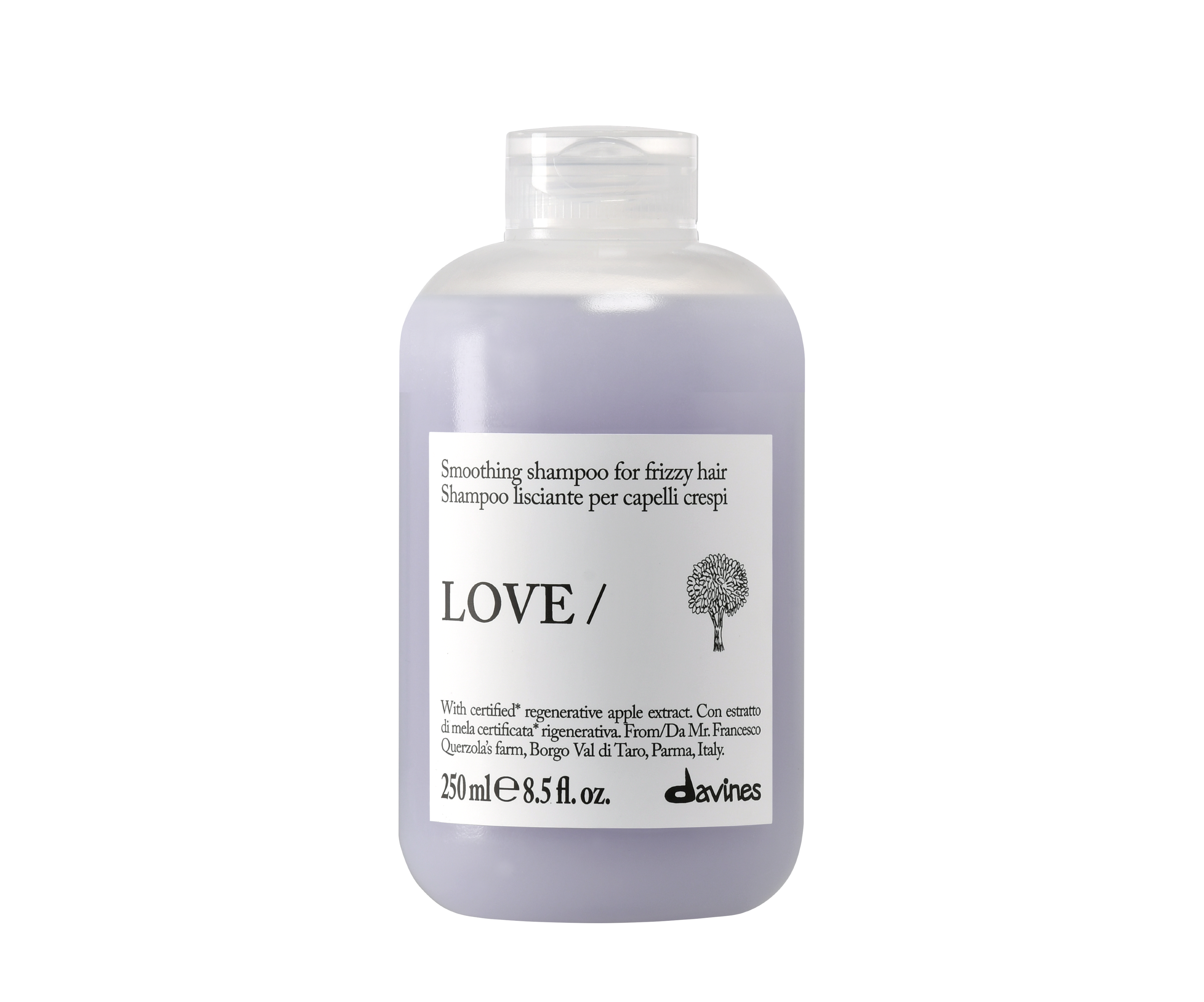 Essential Haircare LOVE Smooth Szampon do włosów puszących się i niesfornych 250 ml